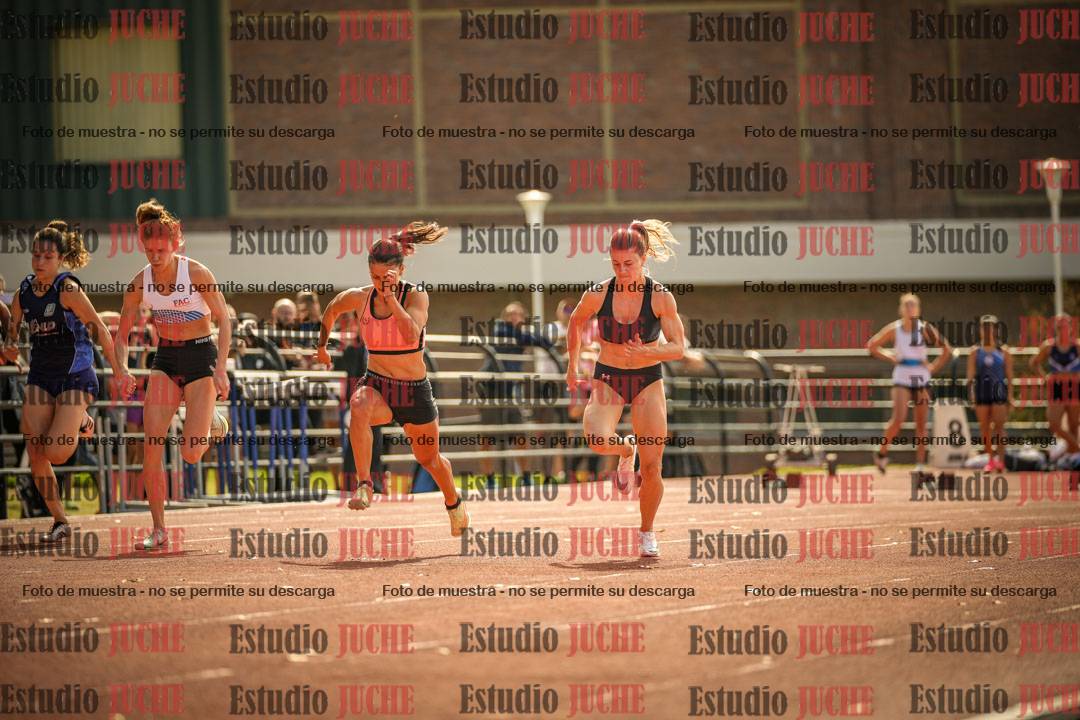 Fotos de los 100 m llanos de mujeres