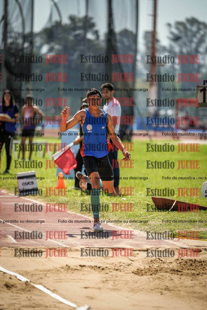 Fotos del salto triple de varones