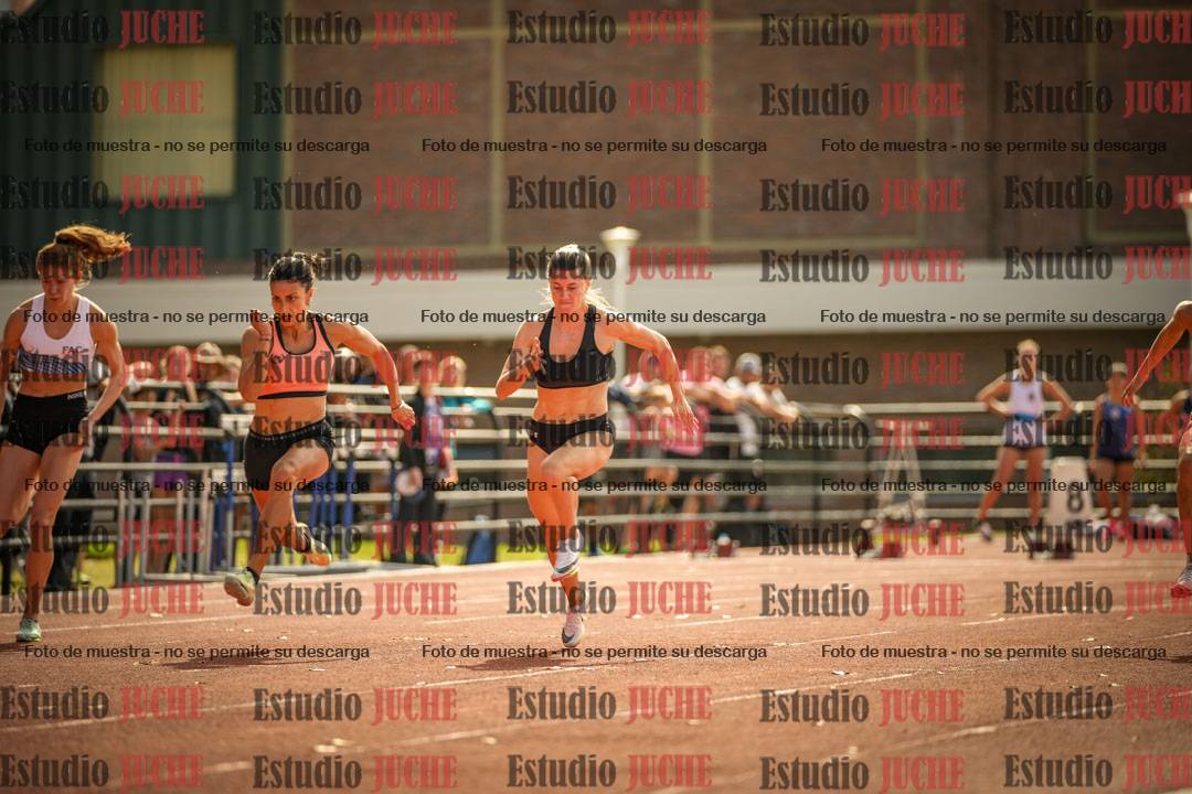 Fotos de los 100 m llanos de mujeres