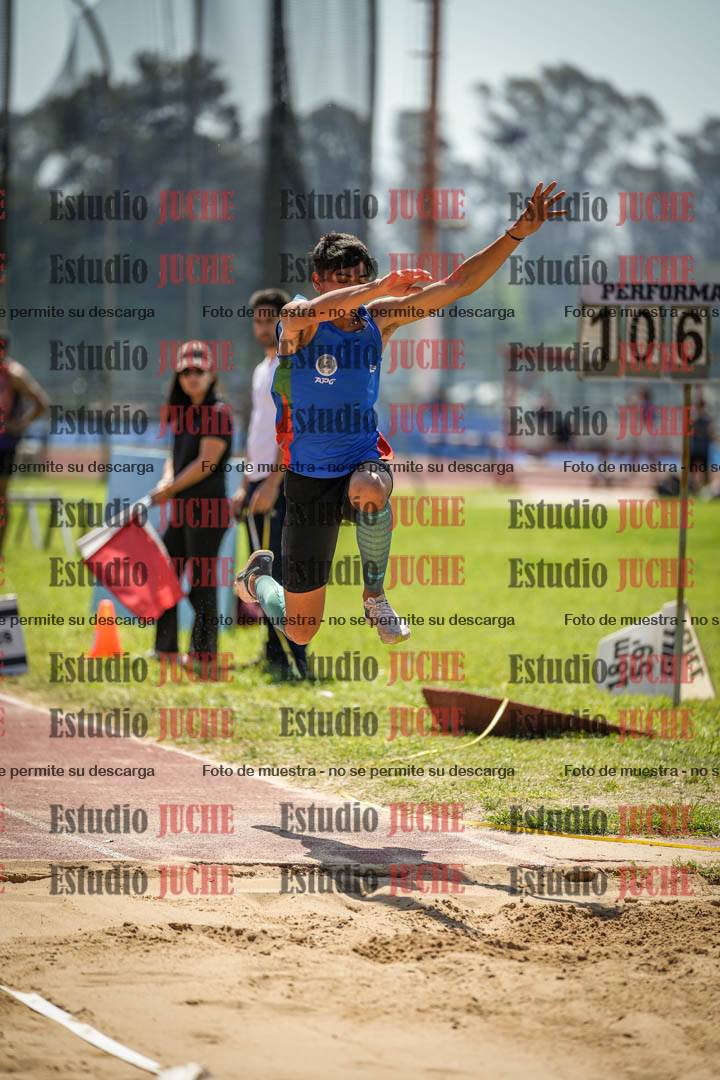 Fotos del salto triple de varones
