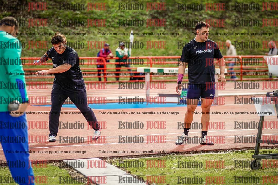 Fotos del lanzamiento de bala de varones - FINAL