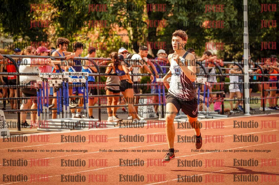 Fotos de los 400 m llanos de varones