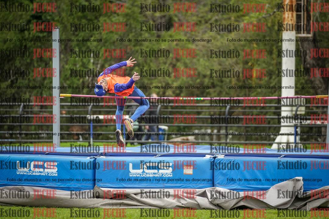 Fotos del salto en alto de mujeres y varones - todos los grupos