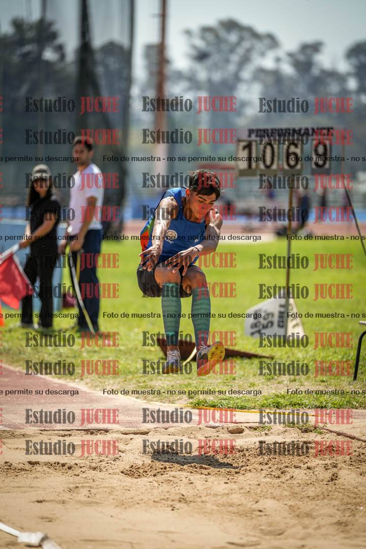 Fotos del salto triple de varones