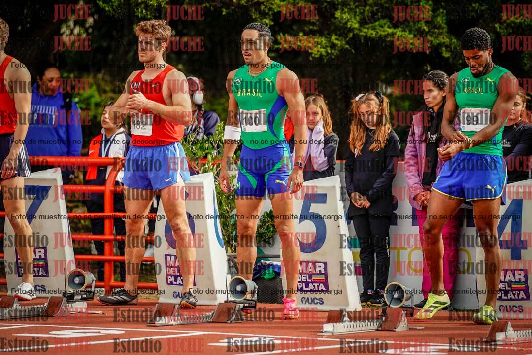 Fotos de los 110 m con vallas de varones - FINAL