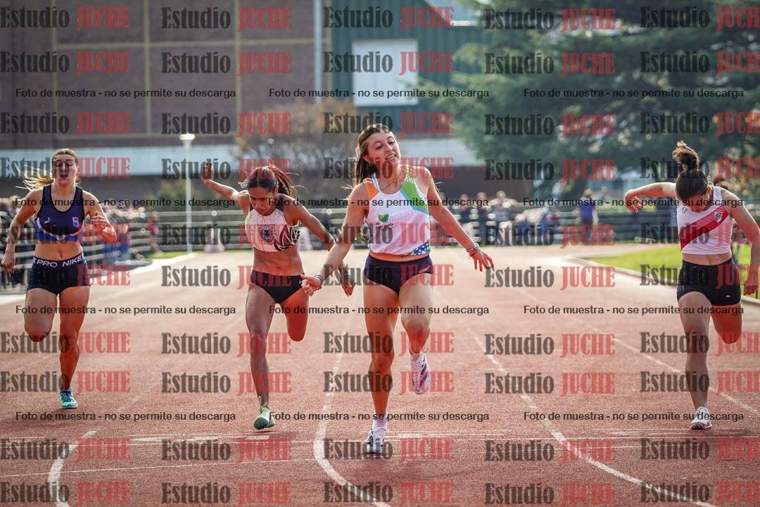 Fotos de los 200 m llanos de mujeres