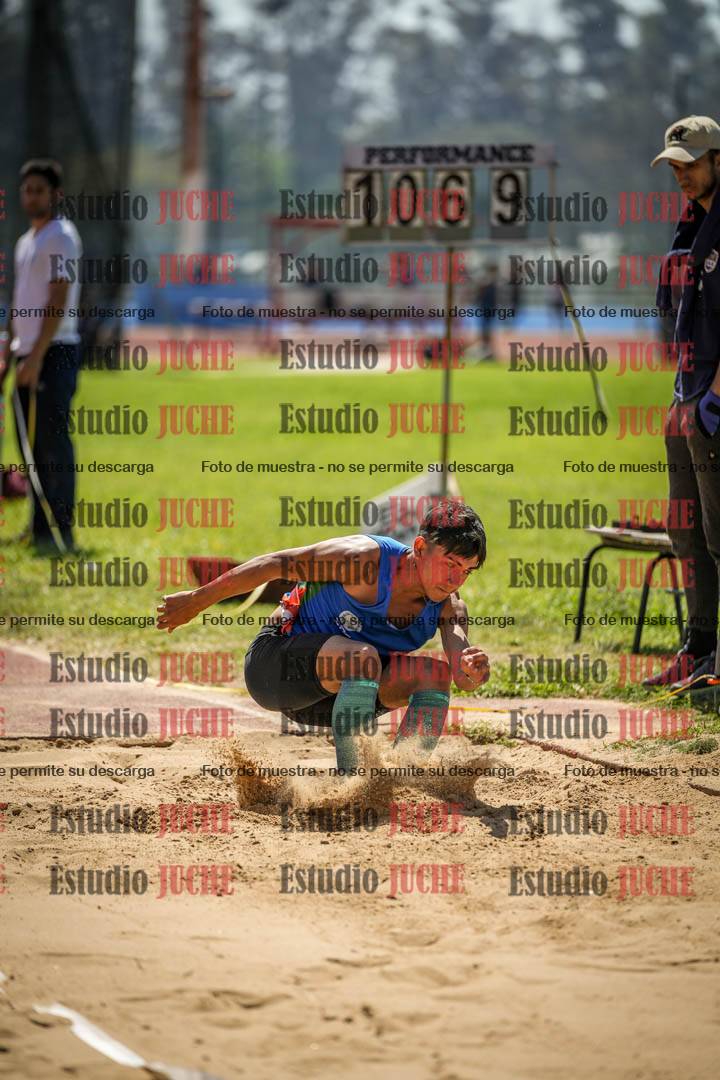 Fotos del salto triple de varones