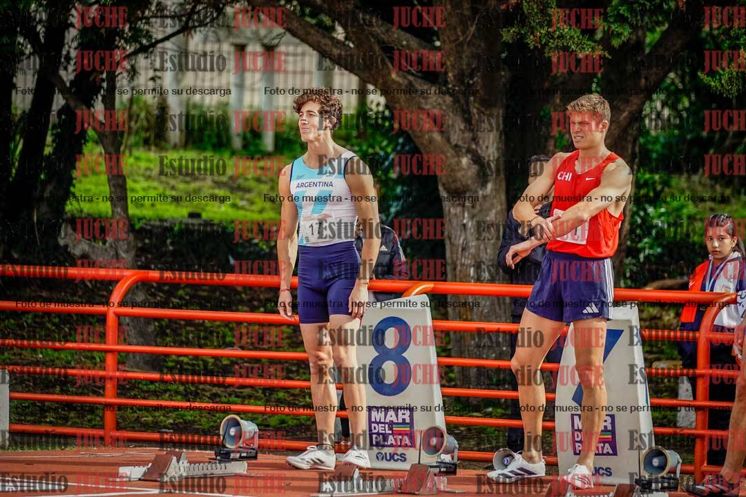 Fotos de los 110 m con vallas de varones - FINAL