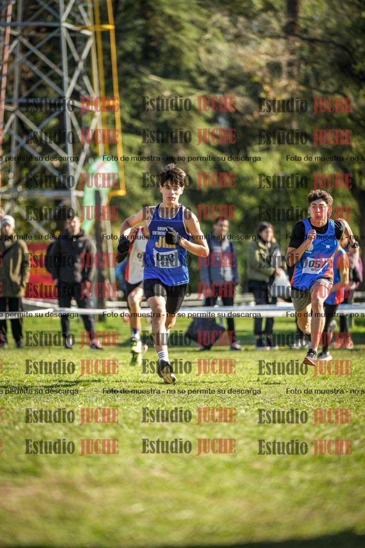 Fotos de la llegada del cross de 3000 m