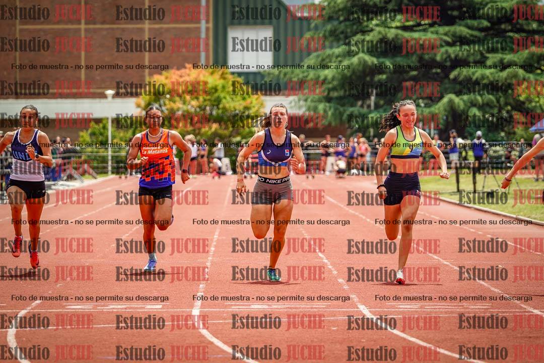 Fotos de los 100 m llanos de mujeres