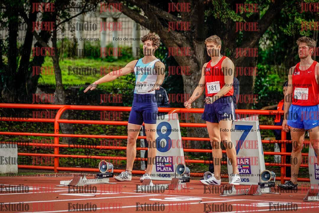 Fotos de los 110 m con vallas de varones - FINAL