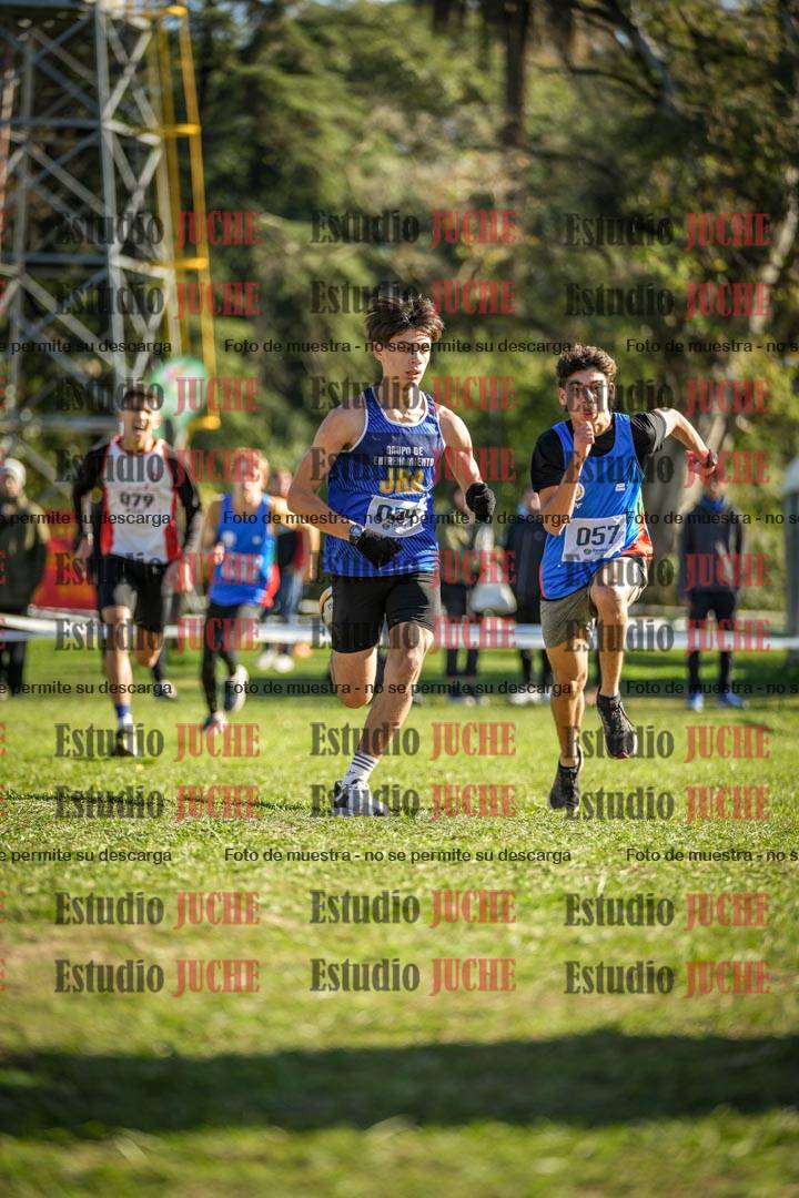 Fotos de la llegada del cross de 3000 m