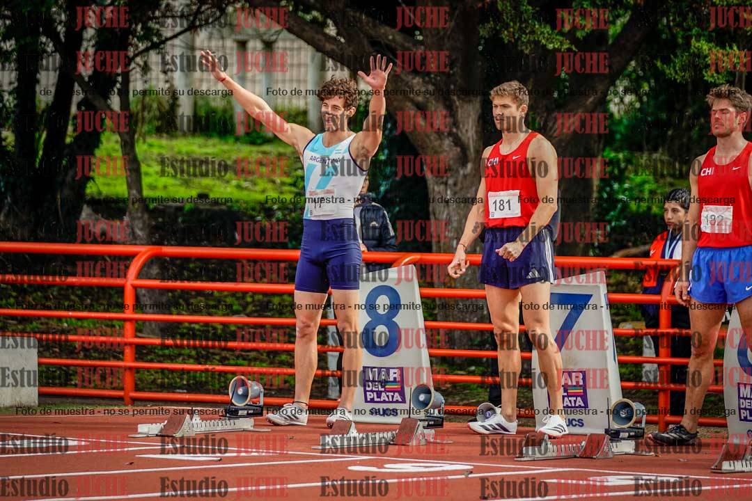 Fotos de los 110 m con vallas de varones - FINAL