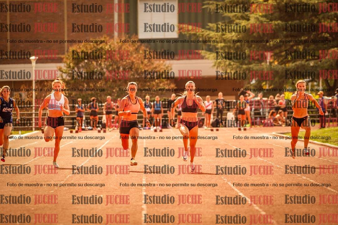 Fotos de los 100 m llanos de mujeres