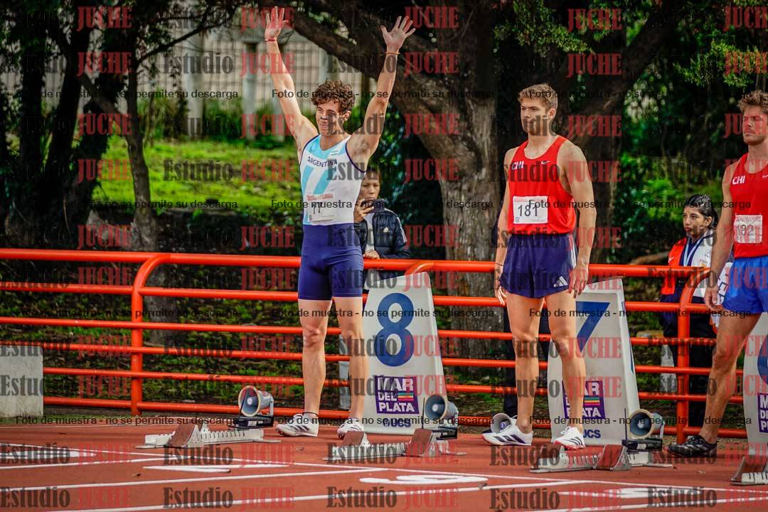 Fotos de los 110 m con vallas de varones - FINAL