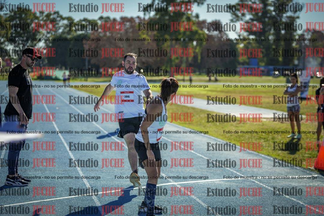 Fotos durante los relevos