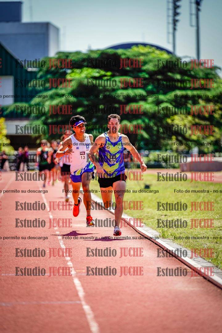 Fotos de los 800 m llanos de varones