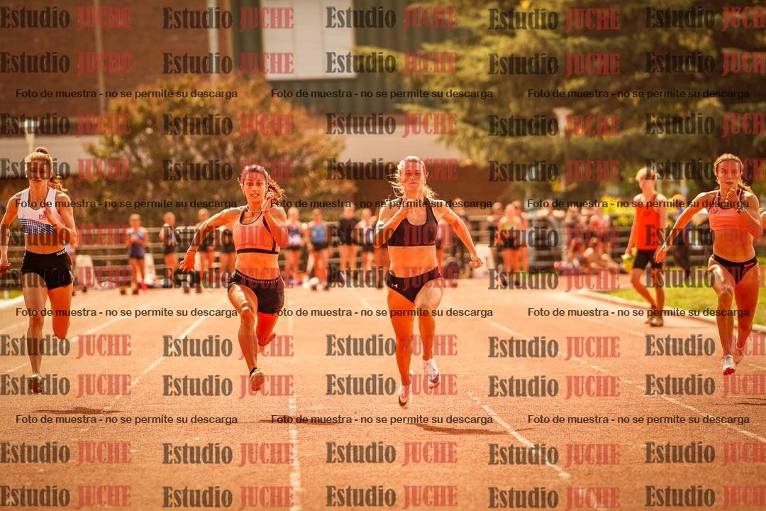 Fotos de los 100 m llanos de mujeres
