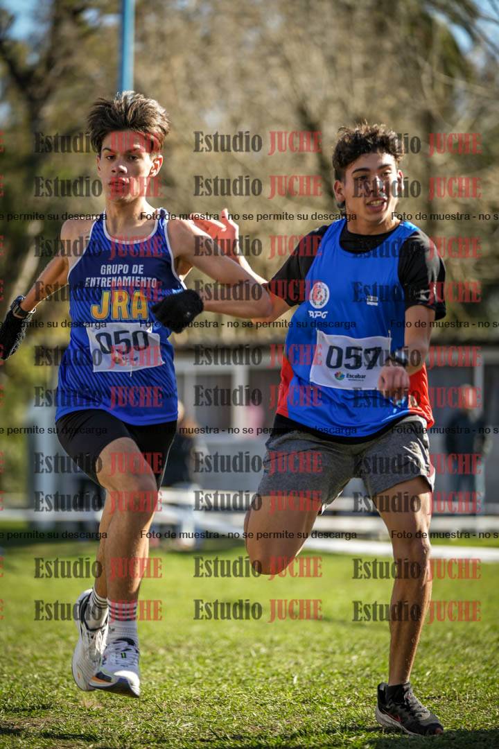 Fotos de la llegada del cross de 3000 m
