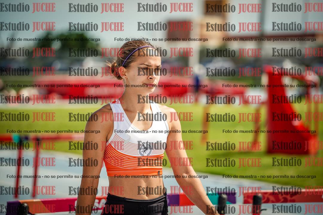 Fotos de los 60 m con vallas de mujeres