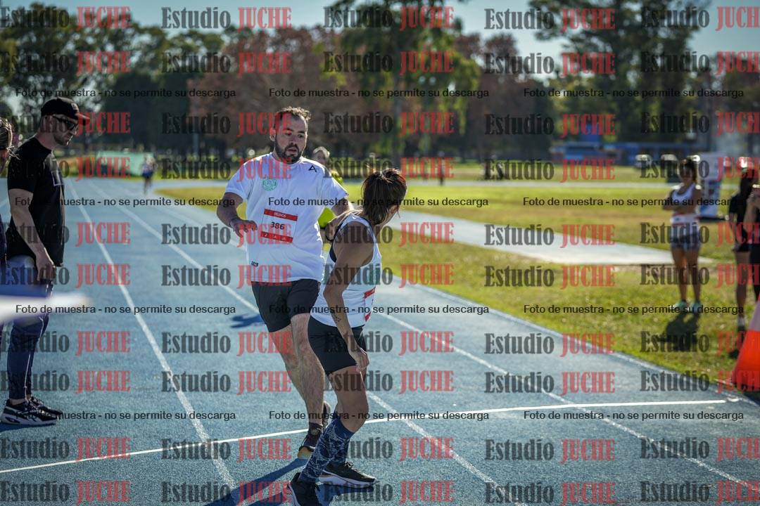 Fotos durante los relevos