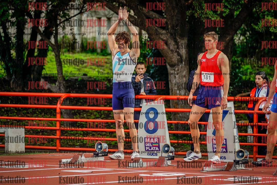 Fotos de los 110 m con vallas de varones - FINAL