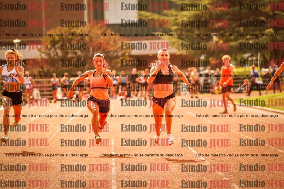 Fotos de los 100 m llanos de mujeres