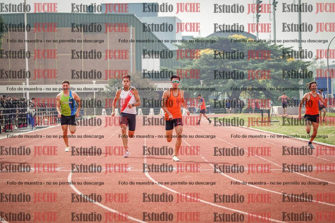 Fotos de los 200 m llanos de varones
