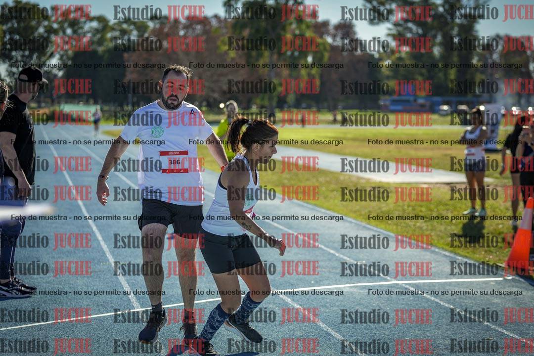 Fotos durante los relevos