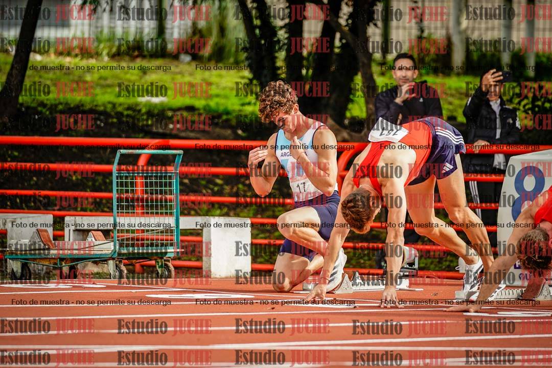 Fotos de los 110 m con vallas de varones - FINAL