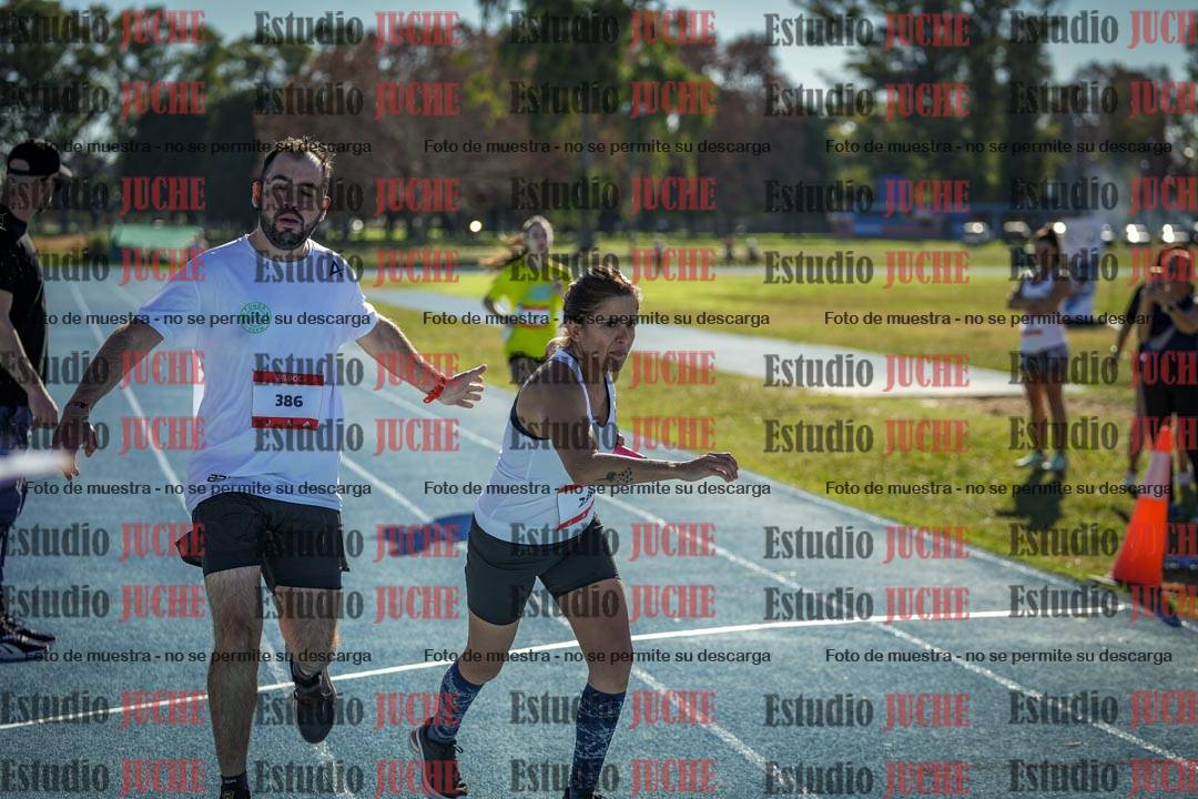 Fotos durante los relevos