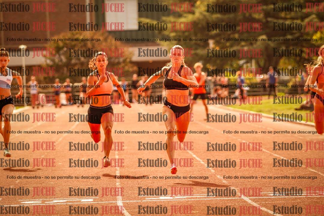 Fotos de los 100 m llanos de mujeres