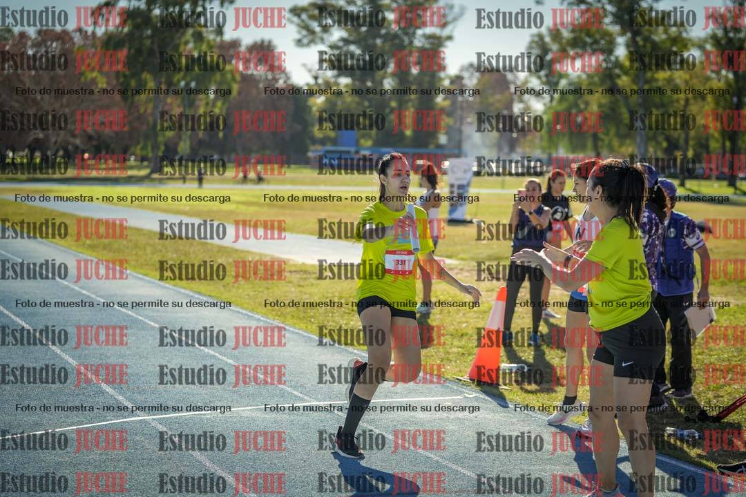 Fotos durante los relevos