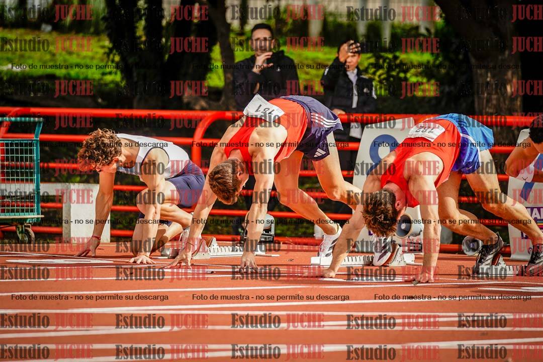 Fotos de los 110 m con vallas de varones - FINAL