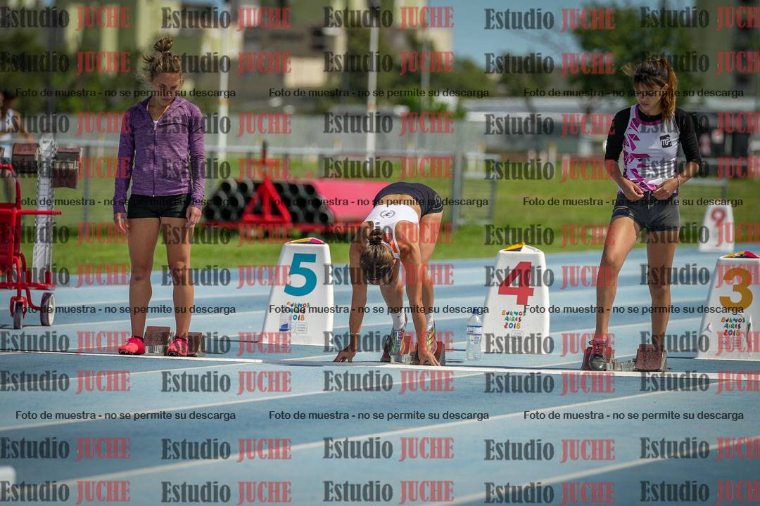 Fotos de los 60 m con vallas de mujeres
