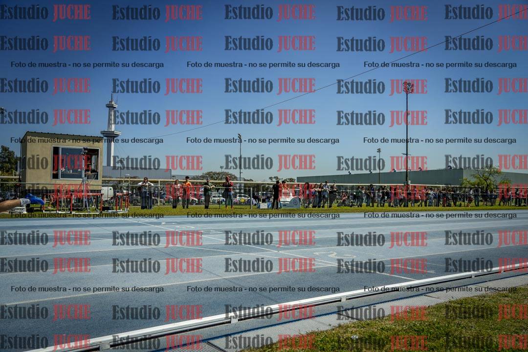 Fotos de los 100 m llanos de varones