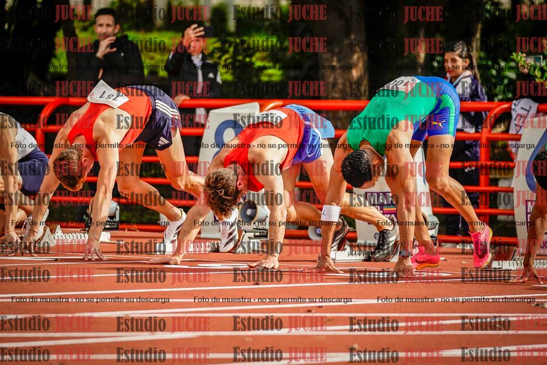 Fotos de los 110 m con vallas de varones - FINAL