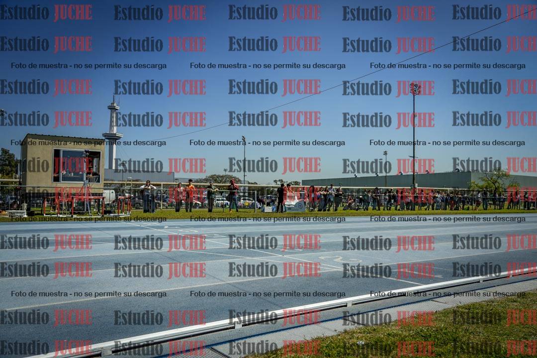 Fotos de los 100 m llanos de varones