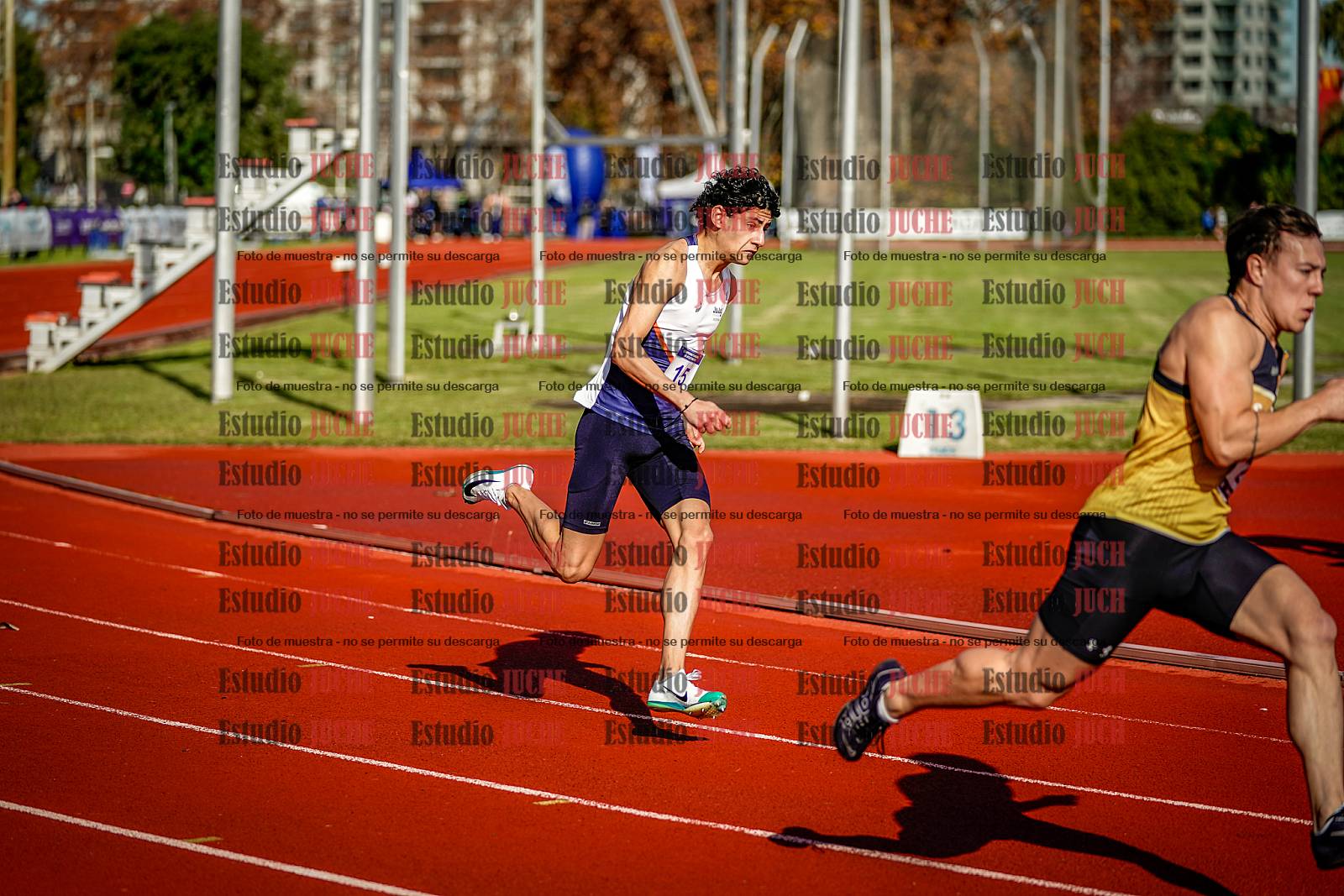 Fotos de los 200 m de varones