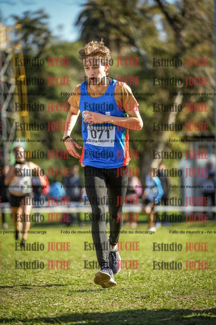 Fotos de la llegada del cross de 3000 m