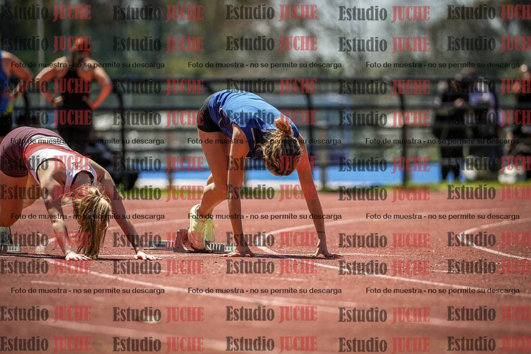 Fotos de los 100 m llanos de mujeres