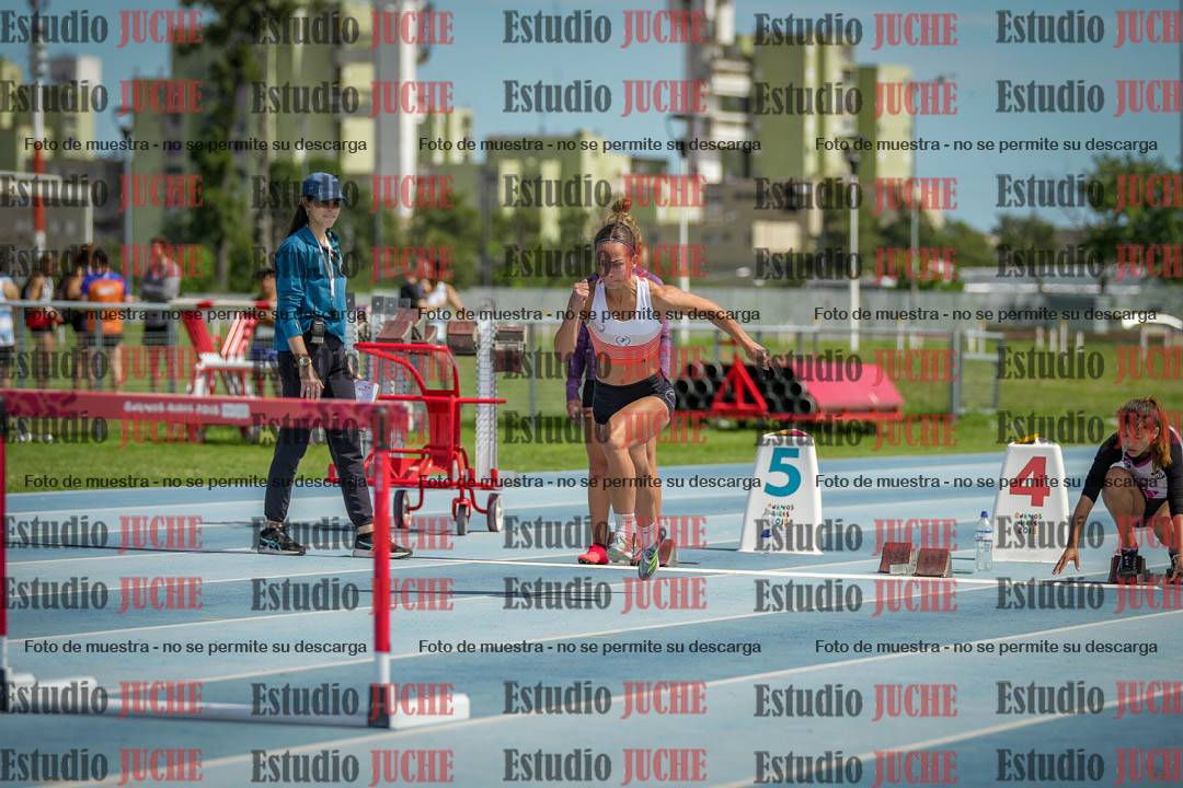 Fotos de los 60 m con vallas de mujeres