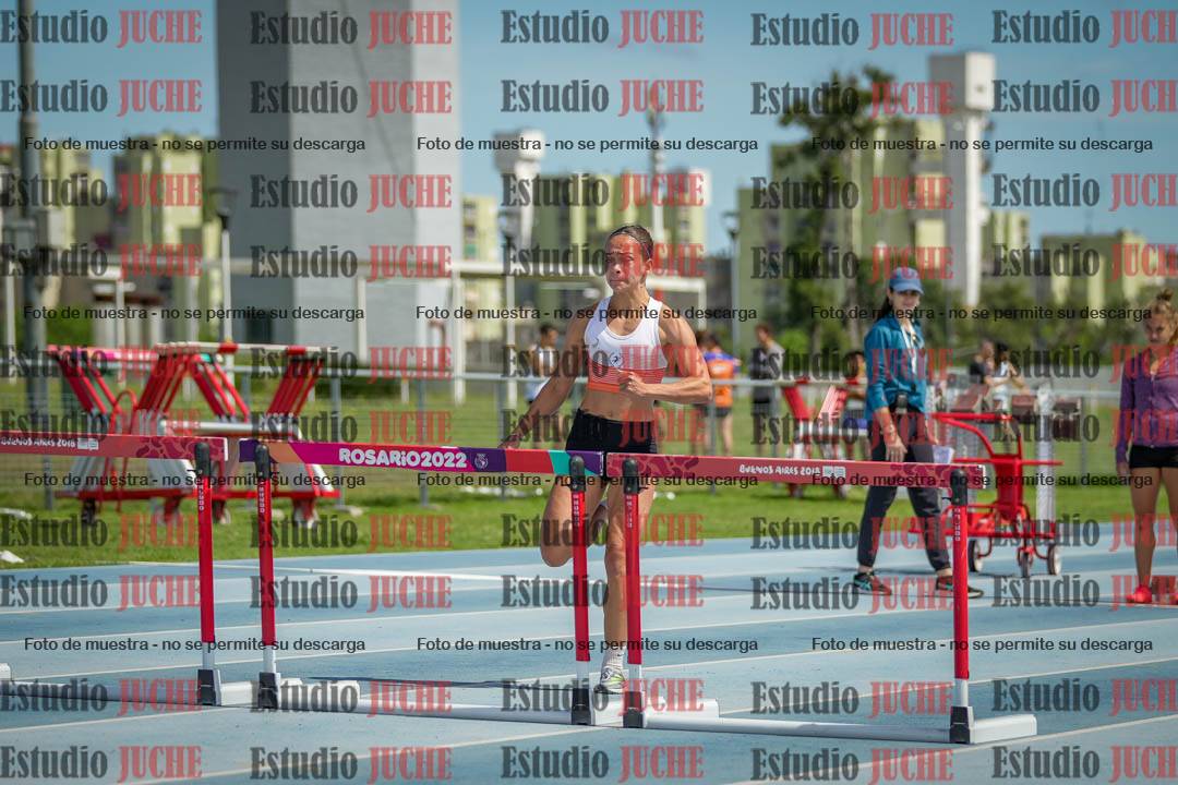 Fotos de los 60 m con vallas de mujeres