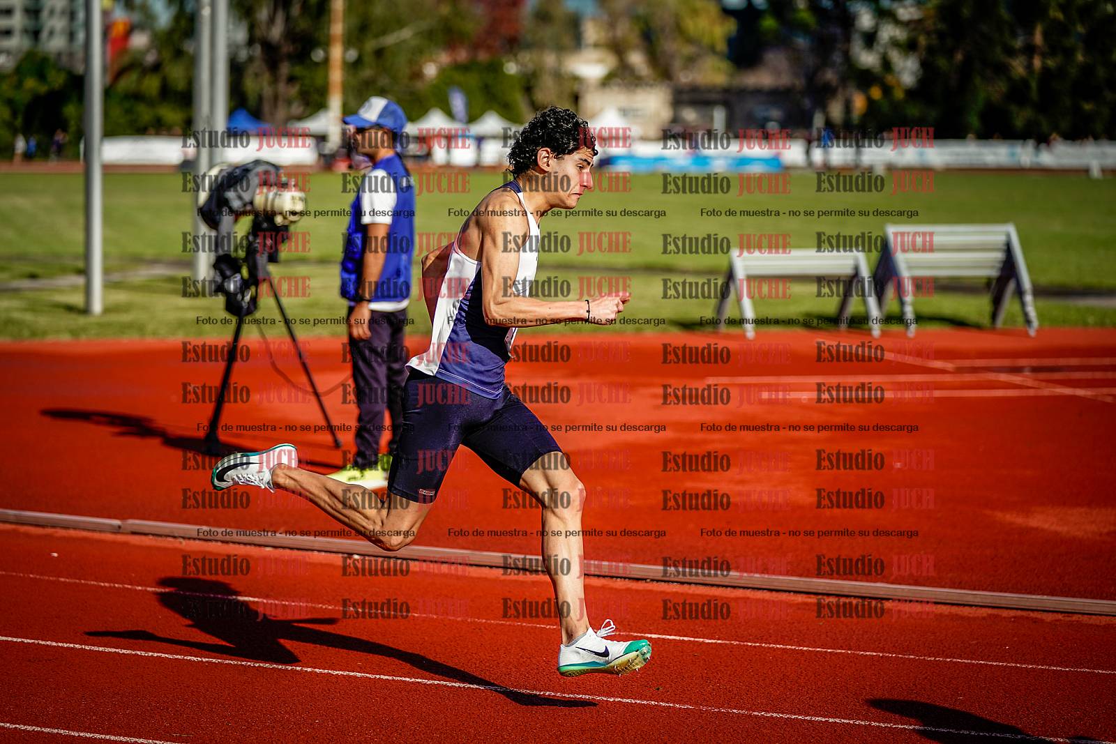 Fotos de los 200 m de varones