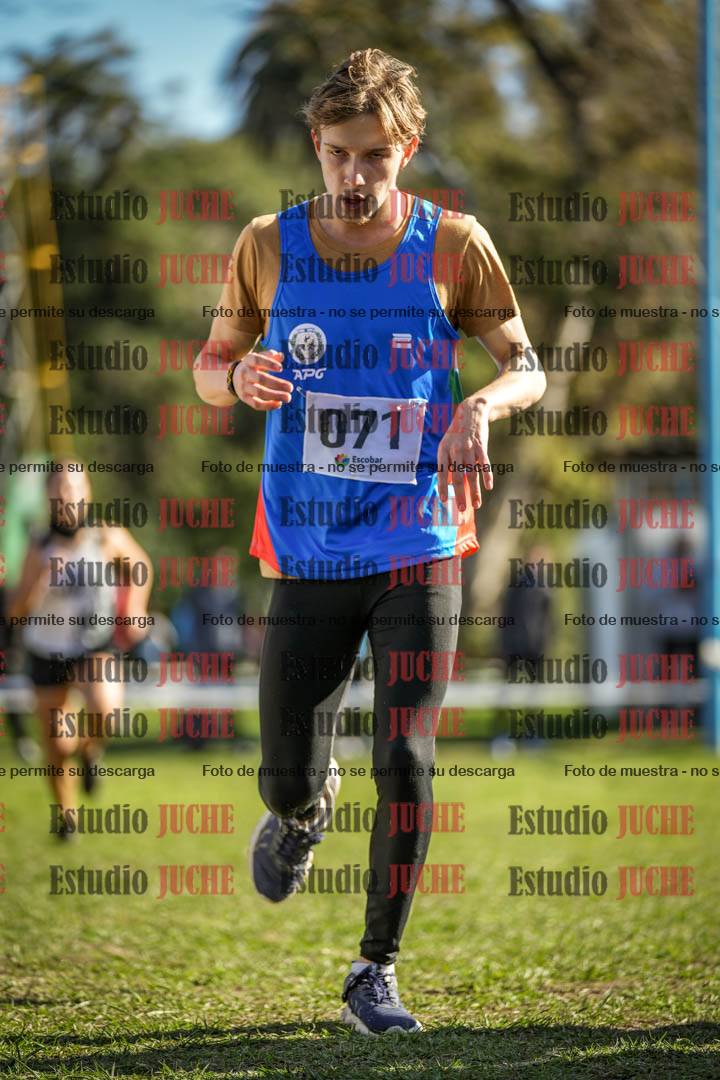 Fotos de la llegada del cross de 3000 m