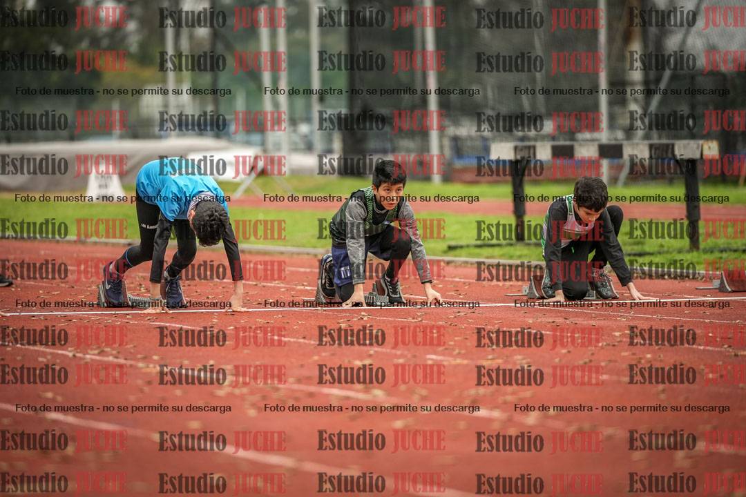 Fotos de los 50 m llanos de varones
