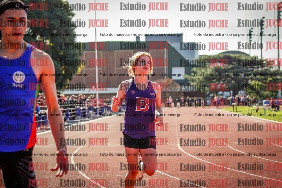 Fotos de los 100 m llanos de varones