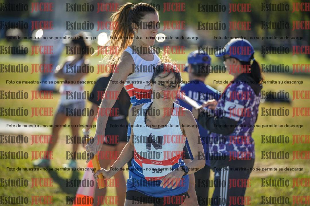 Fotos durante los relevos