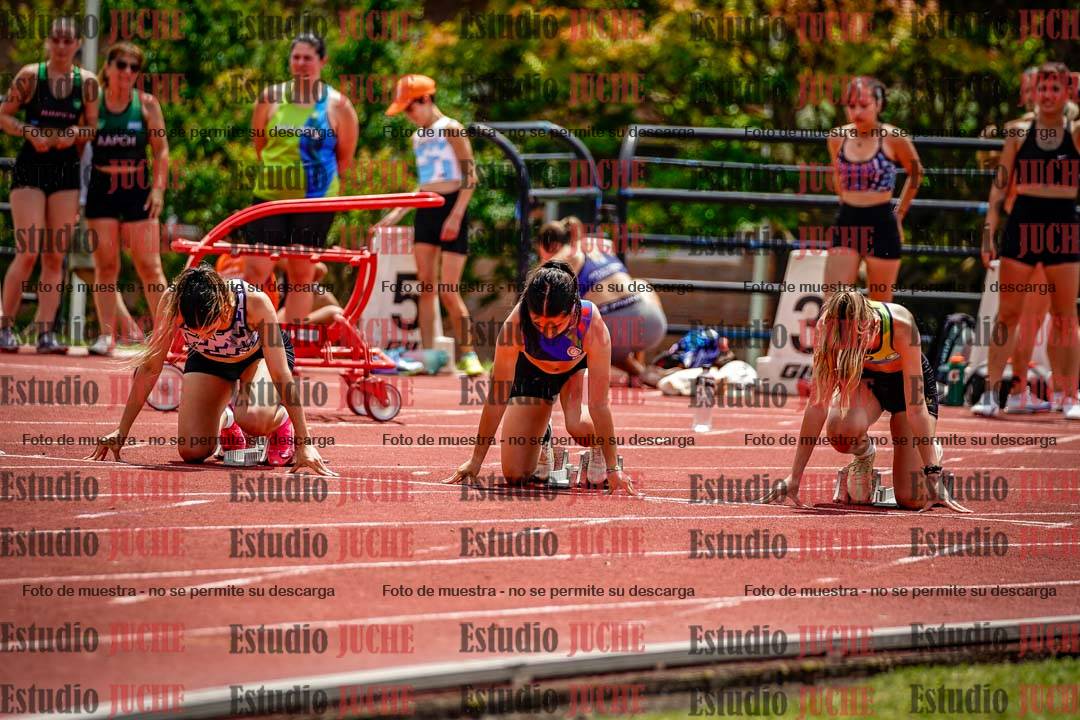 Fotos de los 100 m llanos de mujeres