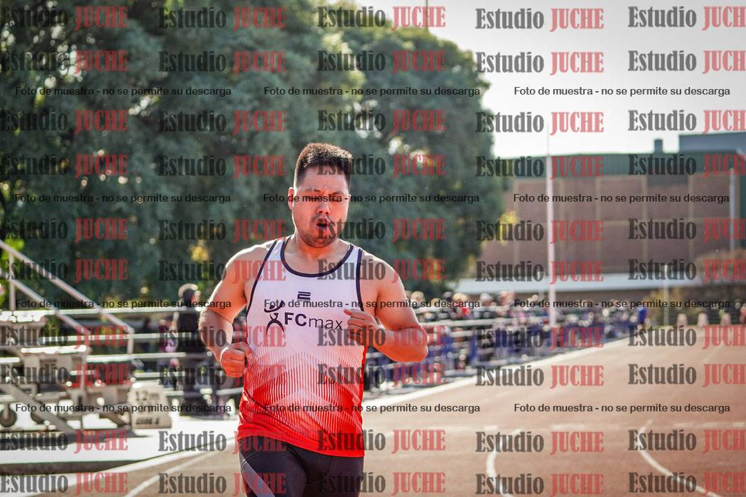 Fotos de los 100 m llanos de varones
